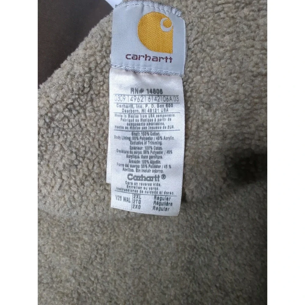 Carhartt sherpa lined
